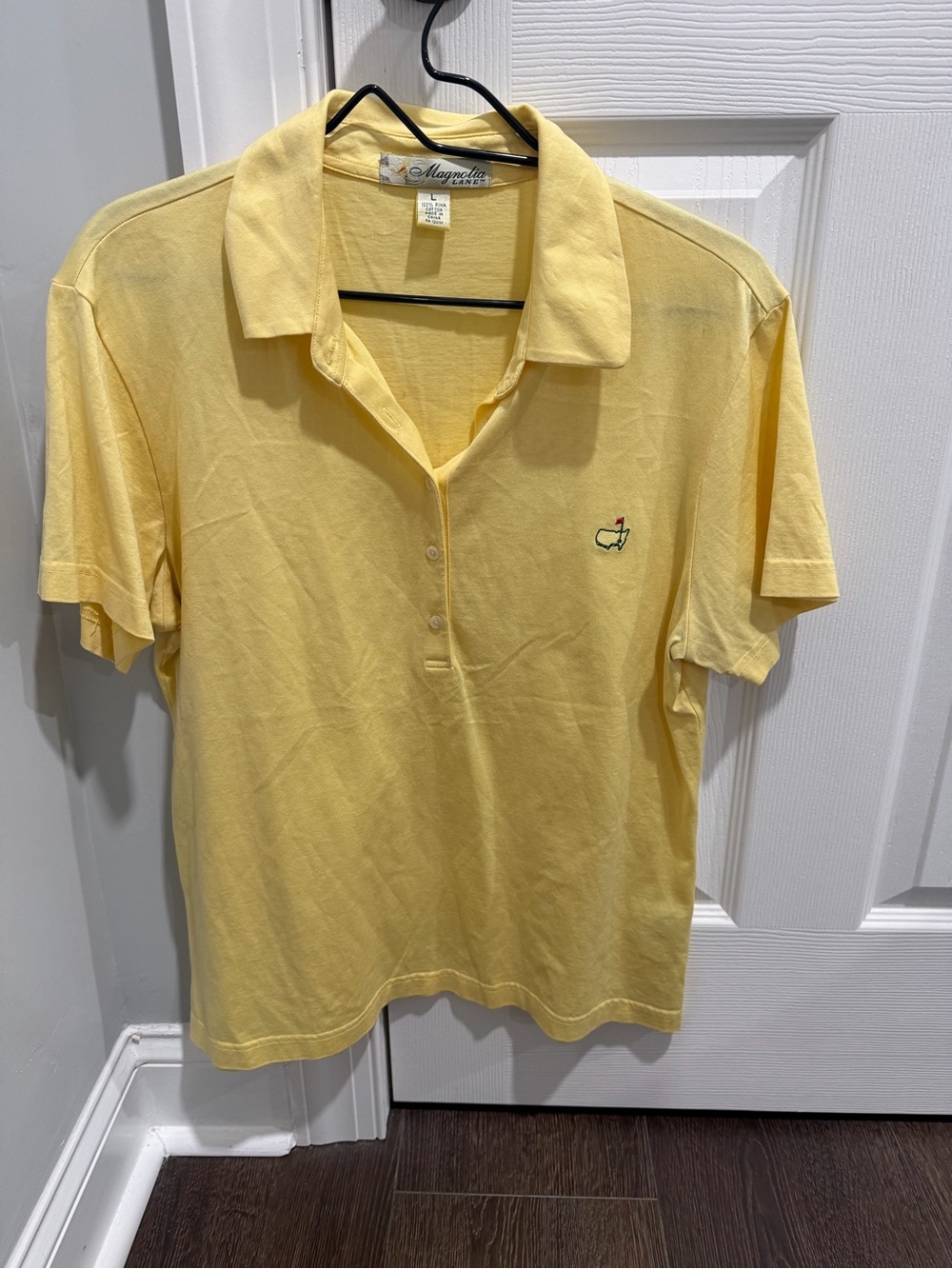 Magnolia Light Yellow Polo Shirt Masters